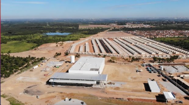 Centro de distribuição que recebeu reforço estrutural com fibra de carbono - Cuiabá (MT)